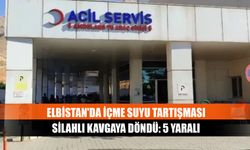 Elbistan'da İçme Suyu Tartışması silahlı kavgaya döndü:5 Yaralı