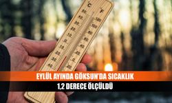 Eylül ayında Göksun’da sıcaklık 1,2 derece ölçüldü