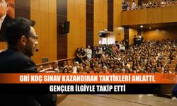 Gri Koç Sınav Kazandıran Taktikleri Anlattı, Gençler İlgiyle Takip Etti