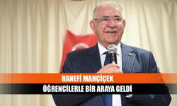 Hanefi Mahçiçek öğrencilerle bir araya geldi