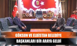 Göksun Ve Elbistan Belediye Başkanları Bir Araya Geldi