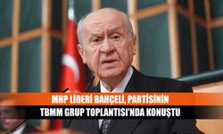 Bahçeli, Partisinin TBMM Grup Toplantısı'nda konuştu