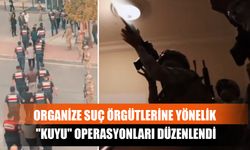 Organize Suç Örgütlerine Yönelik "Kuyu" Operasyonları Düzenlendi