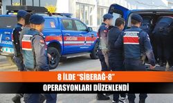 8 ilde “Siberağ-8” operasyonları düzenlendi