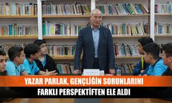 Kütüphane Söyleşileri, Eğitimci-Yazar Hacı Parlak’ı ağırladı