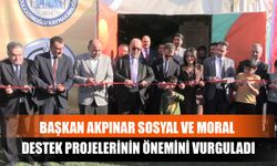 Başkan Akpınar Sosyal ve Moral Destek Projelerinin Önemini Vurguladı