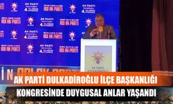 AK Parti Dulkadiroğlu İlçe Başkanlığı Kongresinde Duygusal Anlar Yaşandı