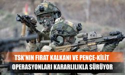 TSK'nın Fırat Kalkanı ve Pençe-Kilit Operasyonları Kararlılıkla Sürüyor