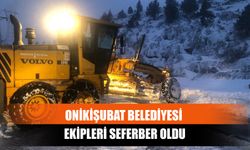 Onikişubat Belediyesi Ekipleri Seferber Oldu