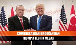 Cumhurbaşkanı Erdoğan’dan Trump'a tebrik mesajı