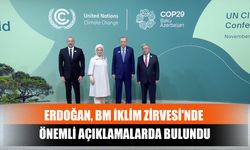 Erdoğan, BM İklim Zirvesi'nde Önemli Açıklamalarda Bulundu