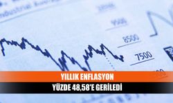 Yıllık enflasyon yüzde 48,58'e geriledi