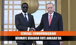 Senegal Cumhurbaşkanı Diomaye Diakhar Faye Ankara'da