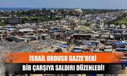 İsrail Ordusu Gazze'deki Bir Çarşıya Saldırı Düzenledi!