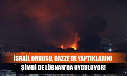 İsrail Ordusu, Gazze'de Yaptıklarını Şimdi De Lübnan'da Uyguluyor!