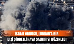 İsrail Ordusu, Lübnan’a Bir Dizi Şiddetli Hava Saldırısı Düzenledi