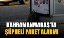 Kahramanmaraş'ta Şüpheli Paket Alarmı