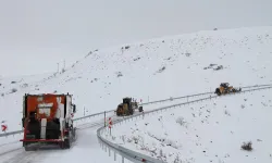 Kayseri Talas'ta kış çalışmaları sürüyor