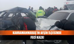 Kahramanmaraş'ta iki otomobilin çarpıştığı kazada 1 kişi öldü, 4 kişi yaralandı