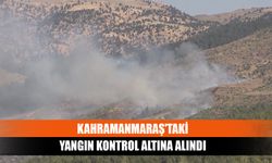 Kahramanmaraş'taki yangın kontrol altına alındı