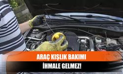 Araç Kışlık Bakımı İhmale Gelmez!