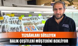 Tezgâhları Süsleyen Balık Çeşitleri Müşterini Bekliyor