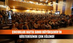 Çocuklar Hafta Sonu Büyükşehir’in Gösterisinde Çok Eğlendi