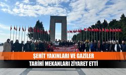 Şehit Yakınları ve Gaziler Tarihi Mekanları Ziyaret Etti