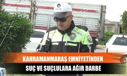 Kahramanmaraş Emniyetinden Suç Ve Suçlulara Ağır Darbe