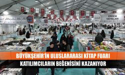 Büyükşehir’in Uluslararası Kitap Fuarı Katılımcıların Beğenisini Kazanıyor