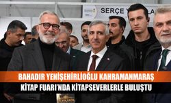 AK Parti Grup Başkanvekili Yenişehirlioğlu 9. Uluslararası Kahramanmaraş Kitap Fuarı'na katıldı