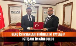 Genç iş insanları fikirlerini paylaşıp istişare imkânı buldu