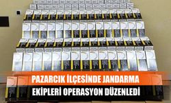 Pazarcık İlçesinde Jandarma Ekipleri Operasyon Düzenledi