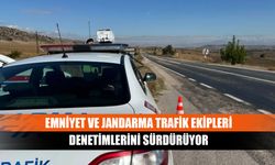 Emniyet ve jandarma trafik ekipleri denetimlerini sürdürüyor