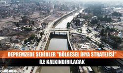 Depremzede şehirler "bölgesel ihya stratejisi" ile kalkındırılacak