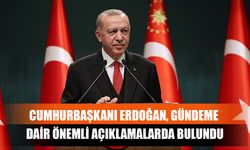 Cumhurbaşkanı Erdoğan, Gündeme Dair Önemli Açıklamalarda Bulundu