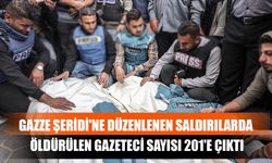 Gazze Şeridi'ne Düzenlenen Saldırılarda Öldürülen Gazeteci Sayısı 201'e Çıktı