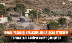 İsrail, Yasadışı Yerleşimler İle İşgal Ettikleri Toprakları Sahiplenmeye Çalışıyor