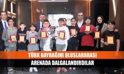 Türk bayrağını uluslararası arenada dalgalandırdılar