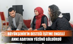 Büyükşehir’in Desteği İşitme Engelli Anne Adayının Yüzünü Güldürdü