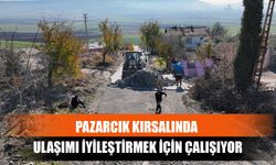 Pazarcık Kırsalında Ulaşımı İyileştirmek İçin Çalışıyor