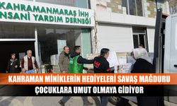 Kahraman Miniklerin Hediyeleri Savaş Mağduru Çocuklara Umut Olmaya Gidiyor