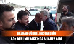 Başkan Görgel Hastanenin Son Durumu Hakkında Bilgiler Aldı