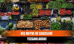 Kış Meyve Ve Sebzeleri Tezgahlarda!