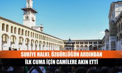 Suriye halkı, özgürlüğün ardından ilk cuma için camilere akın etti