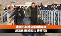 Türkiye'deki Suriyelilerin ülkelerine dönüşü sürüyor