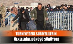 Türkiye'deki Suriyelilerin Ülkelerine Dönüşü Sürüyor!