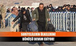 Suriyelilerin ülkelerine dönüşü devam ediyor!