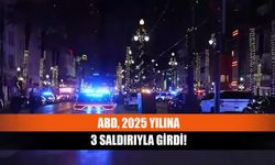 ABD, 2025 yılına 3 saldırıyla girdi!