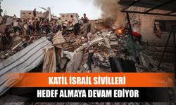 Katil İsrail Sivilleri Hedef Almaya Devam Ediyor